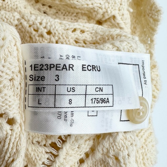 ba&sh Pearle Pull Crochet Dress Off White - Picture 16 of 16